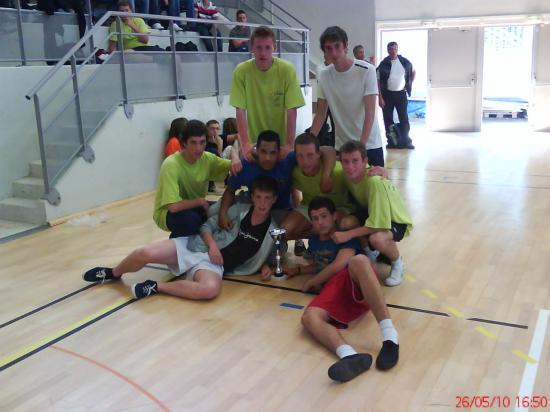 vainqueur tournoi foot des Olympiades 2010 à METZ